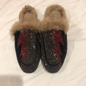 Never Worn Lola Cruz Nefertiti Mules.